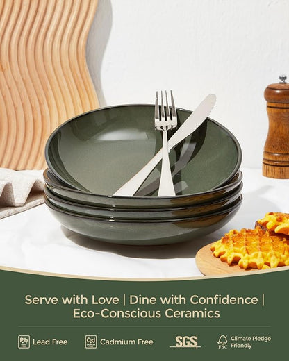 16 Piece Double Bowl Dinnerware Sets - Image 3
