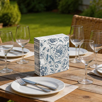 Clear Napkin Holder for Table, Acrylic Upright Napkin Dispenser for Kitchen - Image 5