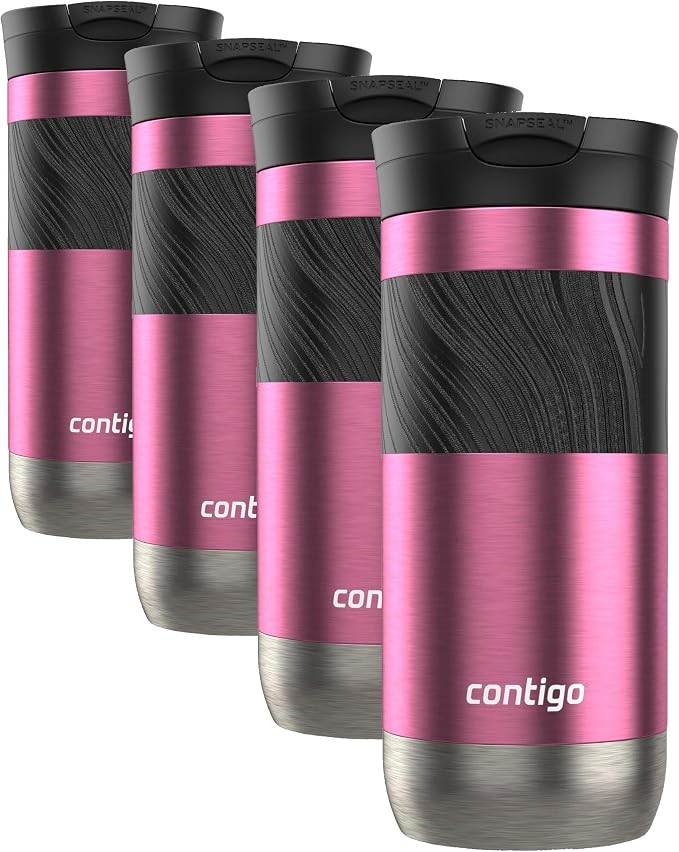 Contigo Byron 2.0 Travel Mug 16 oz Azalea by Contigo