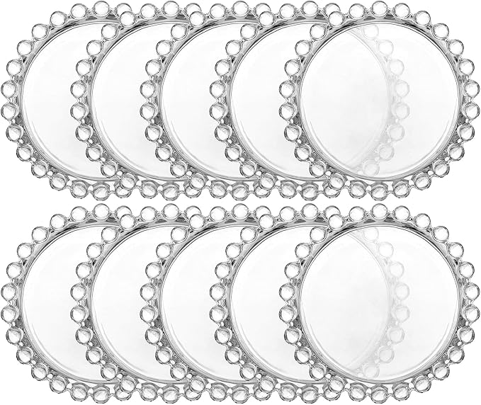 Fasmov 10 Pack Crystal Coasters Drink Coaster by Fasmov