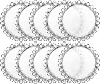 Fasmov 10 Pack Crystal Coasters Drink Coaster by Fasmov