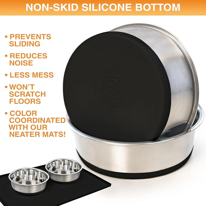 Neater Pet Brands Stainless Steel Dog Bowls - Image 4
