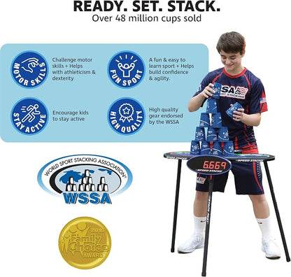 Speed Stacks | Official Sport Stacking Set, Low Friction | WSSA Approved - Image 8