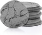Diatomaceous Earth Coasters Set of 8，Cool Absorbent Quick-Dry Drink Coasters by Unknown