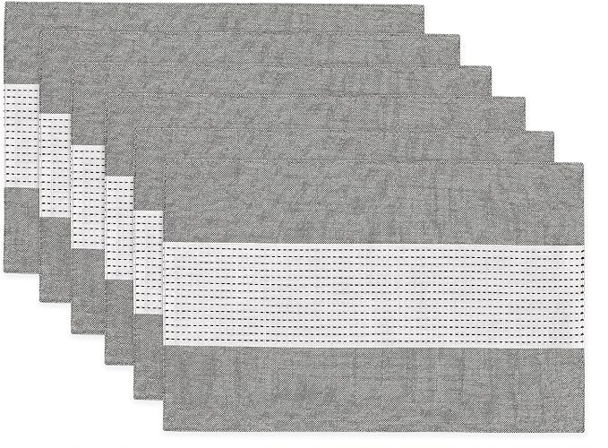 Wracra Linen Placemats Set of 6 by Wracra