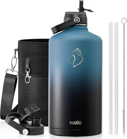 BUZIO 1 Gallon Water Bottle Insulated by BUZIO
