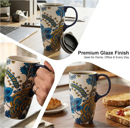 Topadorn 17oz Ceramic Travel Mug - Image 4