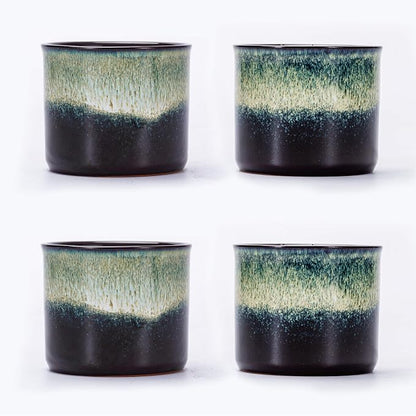Espresso Cups Set of 2, Ceramic Espresso Cups, Expresso Shots Cups, 2.5oz Tea by RISTEASO