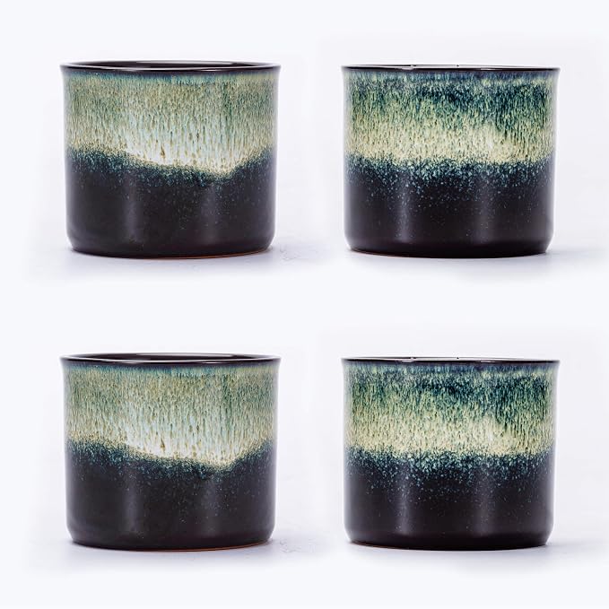Espresso Cups Set of 2, Ceramic Espresso Cups, Expresso Shots Cups, 2.5oz Tea by RISTEASO