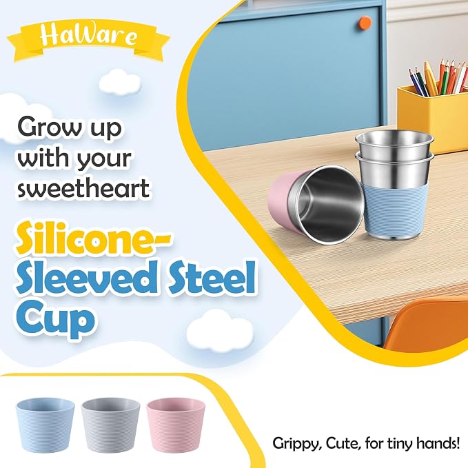 HaWare Stainless Steel Kids Cups - Image 7