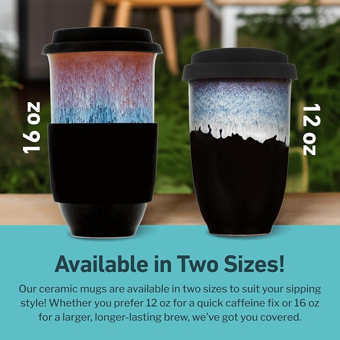 NOVA CERAMICS Coffee Tumbler – Travel Mug - Image 5