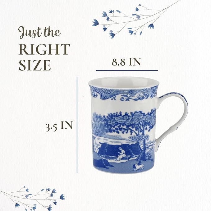 Portmeirion Spode – Blue Italian – Mug – 12 oz - Image 7