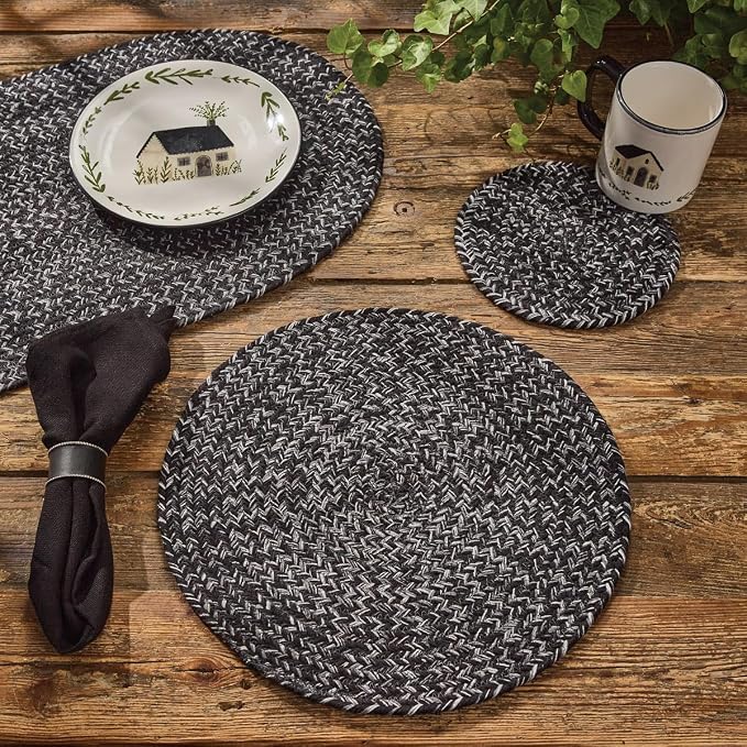 Park Designs Pepper Spice Bin Table Runner 15" x 54", Braided | Cotton | - Image 3