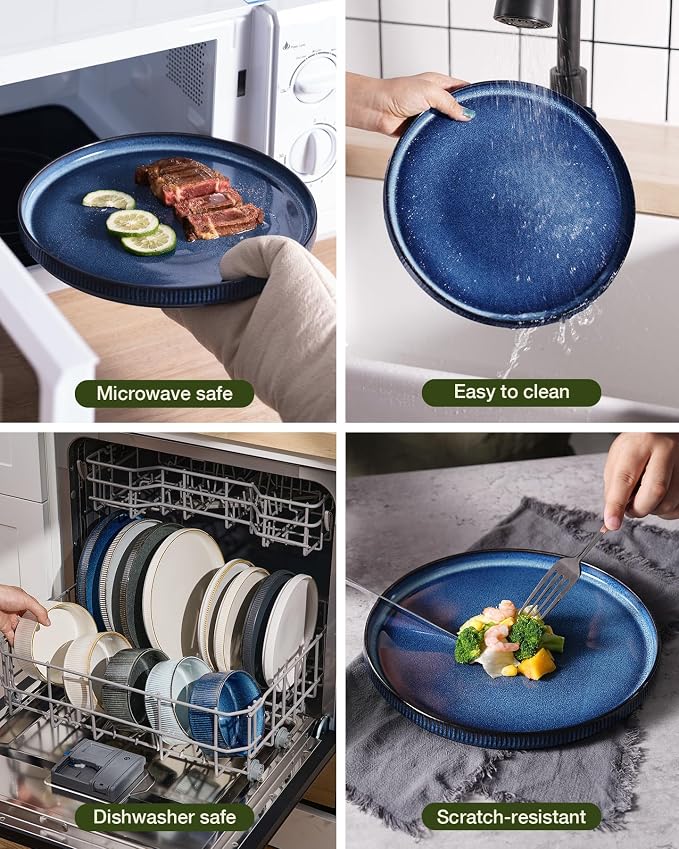 Famiware Star Plates and Bowls Sets, Chip & Scratch Resistant. Microwave & - Image 7