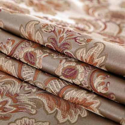 Luxury Vintage Table Runner Embroidery Jacquard Fabric - Image 3