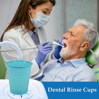 Henry Schein 5 Oz Plastic Disposable Dental Cups, 200 Ct | Embossed Grip - Image 3
