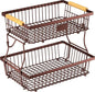 2 Tier Fruit Basket for Kitchen Counter by Unknown