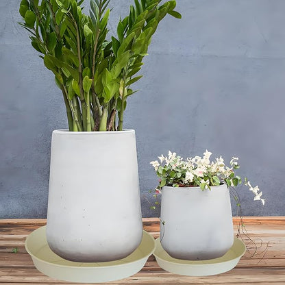 2 Pack of 20 21 inch Plant Saucer Round, Deep Plant Saucers - Image 4