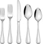 LIANYU Silverware Set for 4, 20-Piece Stainless Steel Flatware Set, Fancy by LIANYU