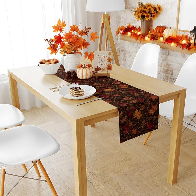 Fall Decor - Maple Leaf Fall Table Runner - Image 5