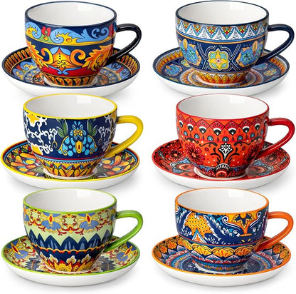 vancasso 8oz Porcelain Cappuccino Cups by vancasso