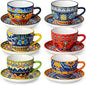 vancasso 8oz Porcelain Cappuccino Cups by vancasso