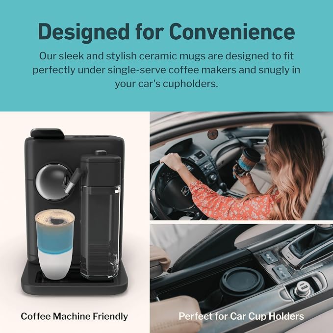 NOVA CERAMICS Travel Coffee Tumbler – Travel Mug - Image 7
