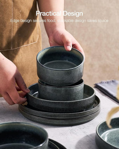 Famiware Star Stoneware Dinnerware Sets - Image 6