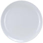 Yanco CO-1016 Coupe Pattern Round Plate, 16" Diameter, Melamine, White Color, Pack of 12