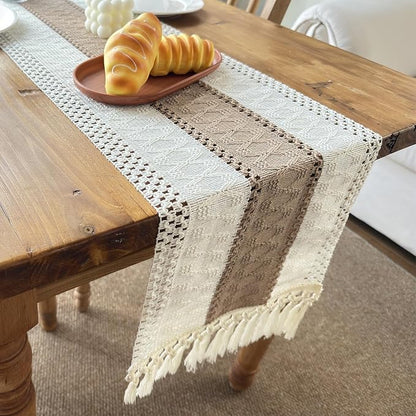 Boho Table Runner for Home Decor - Image 8