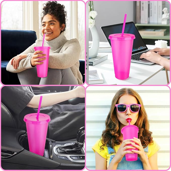 Hooqict 7 Pack Reusable Cups - Image 4