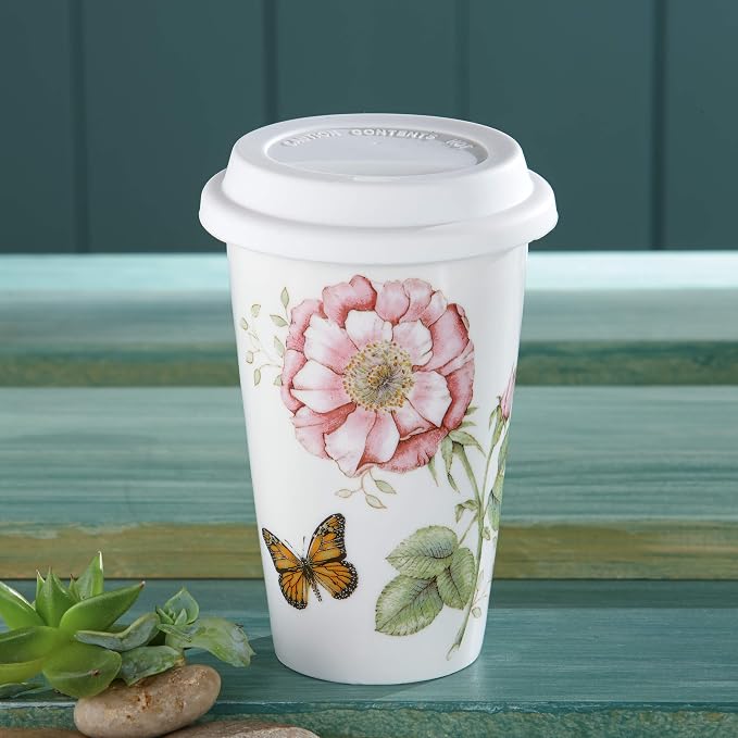 Lenox 837583 Butterfly Meadow Thermal Travel Mug - Image 9