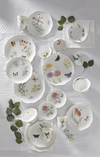 Lenox Butterfly Meadow Porcelain 28-Piece Dinnerware Set - Image 4