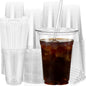 16 oz 100 Pack Clear Leak-Proof Plastic Cups by NewCupNewLife-cundao