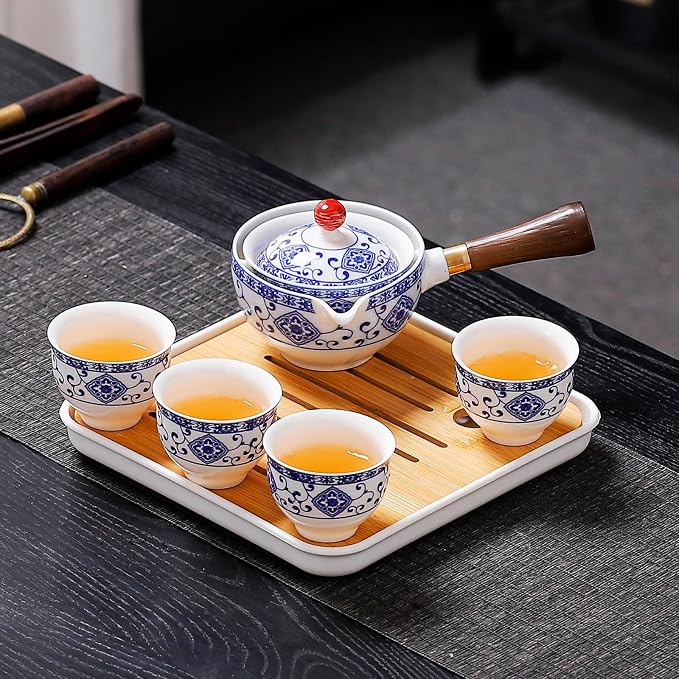Chinese Tea Set Gongfu Tea Set, Portable Teapot Set - Image 8