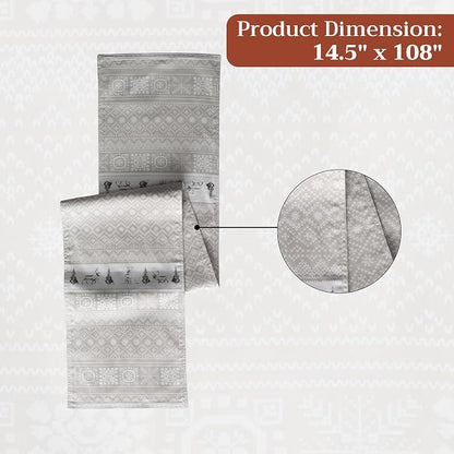 Maison d' Hermine Table Runner 100% Cotton 14.50" x 108" | Table Runners 108 - Image 7