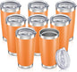 20 oz Tumbler with Lid Stainless Steel Insulated Tumblers Bulk Cups Mug | by Orebigo
