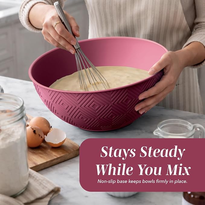 COOK WITH COLOR Mixing Bowls with Lids - Image 6