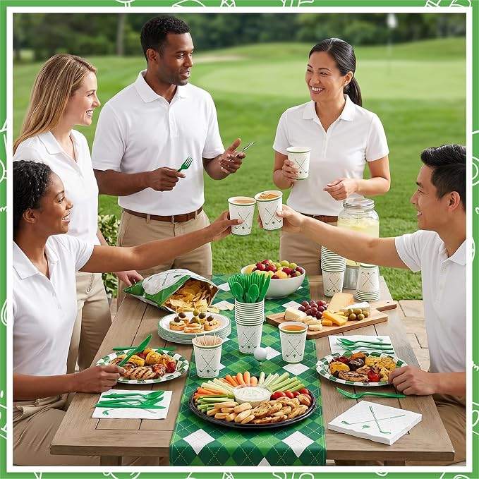 NatNarr Golf Party Supplies Set - Image 5
