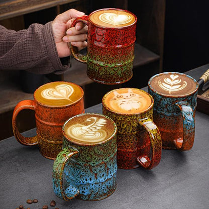 Coffee Mug, 20 Oz Coffee Cups Ceramic Tea Cup Large Coffee Mug - Image 5