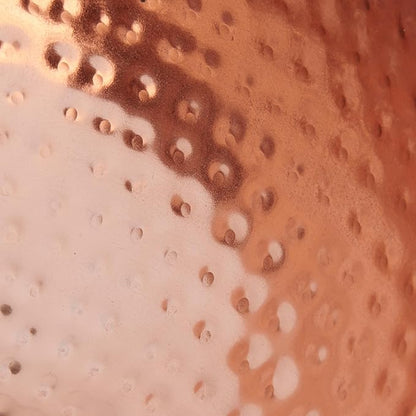 Creative Co-Op Round Hammered Metal Bowl, Copper Finish - Image 5