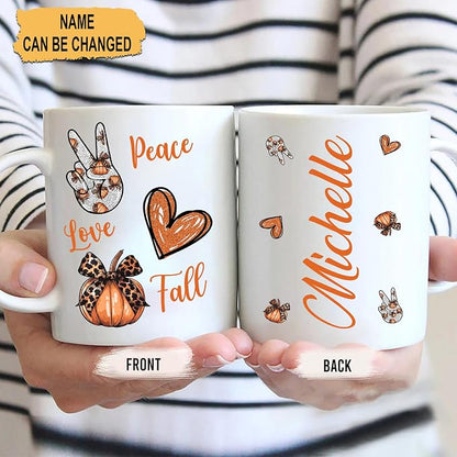 Hyturtle Personalized Fall Autumn Mug Gifts - Image 2