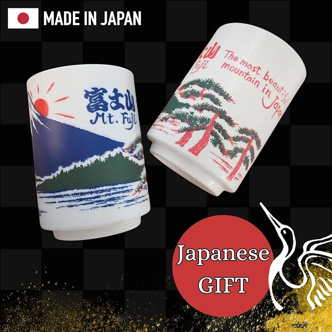 Japanese Tea Cups Sushi-Yunomi Mino Ware - Image 4