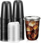 Baderke 50 Pcs Round Bottom Plastic Cups by Baderke