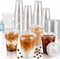 GOSCHE 16 oz Clear Plastic Cups by GOSCHE