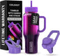 Coldest Tumbler with Handle and Straw by Coldest