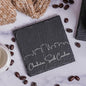 Blue Ridge Mountain Gifts - Charleston SC Skyline Coasters, Set of 4 - Charleston South Carolina Souvenir, Slate Coasters with Minimalist Skyline, Housewarming Gift for Friends, Family, & Neighbors
