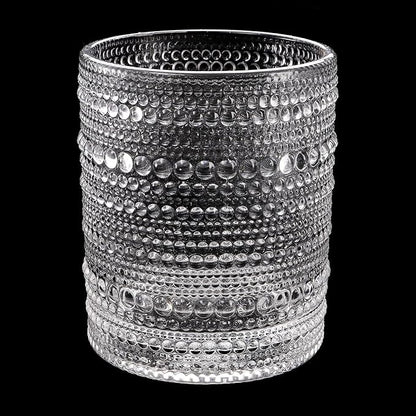 ZOOFOX Set of 6 Romantic Water Glasses, 12 oz Hobnail Glasses Tumbler - Image 4