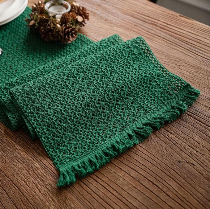 ZAIIVE Geometric Patterned Table Runner - Image 4