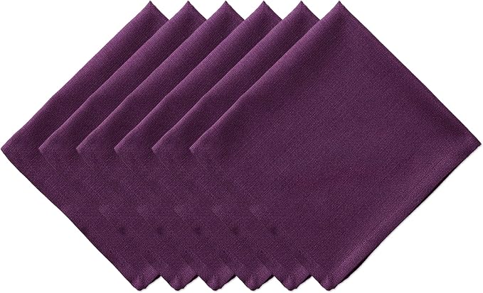 DII Variegated Tabletop Collection, Napkin Set, 6 Piece by DII